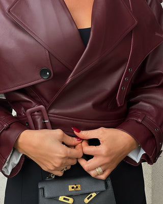 Isabella Real leather Jacket