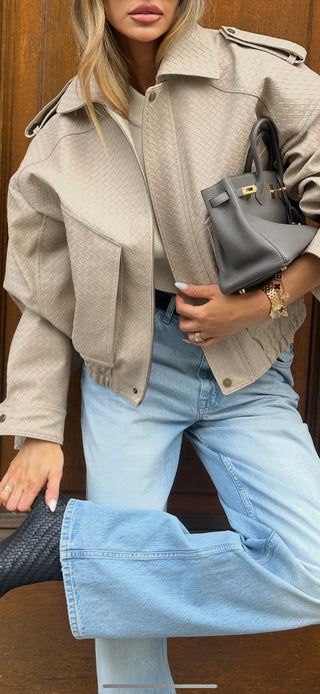 Adriana bomber jacket