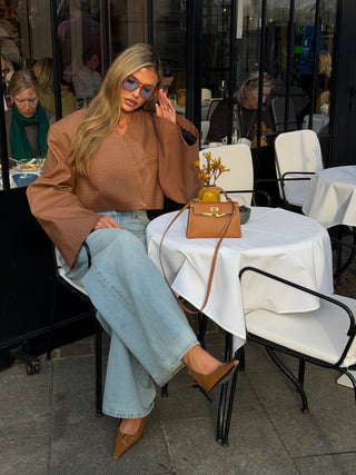 Sofia Knitted Crop Jacket