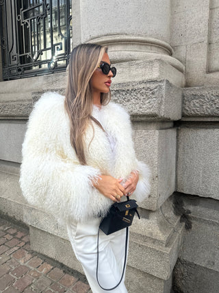 Aspen Coat Cream Short