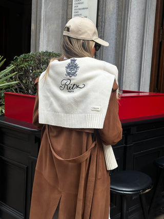 Lèe 100% Real Suede Leather Trench Coat Tan