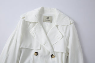 Chelsea Trench Coat White