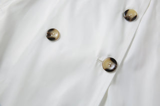 Chelsea Trench Coat White