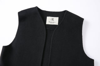 Holly Cashmere Vest Black