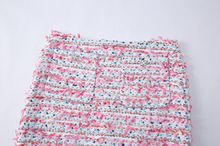 Anna Skirt Multicolor Pink