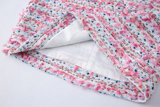 Anna Skirt Multicolor Pink