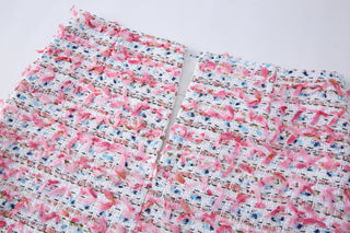 Anna Skirt Multicolor Pink