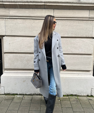 Léonie Wool Coat Gray