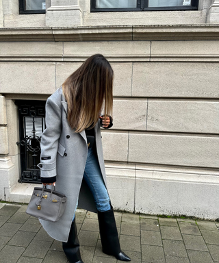 Léonie Wool Coat Gray
