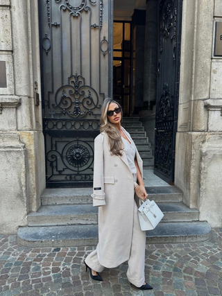Léonie Wool Coat Beige
