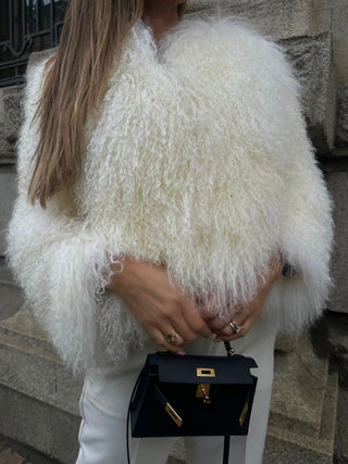 Aspen Coat Cream Short