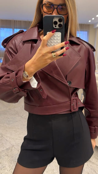 Isabella Real leather Jacket