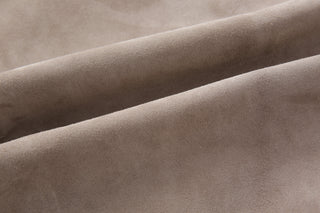 Milan real suede leather skirt