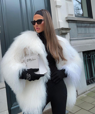Aspen Coat Long White
