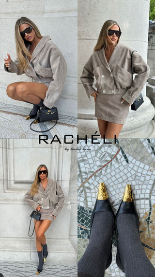 Milan real suede leather bomber jacket