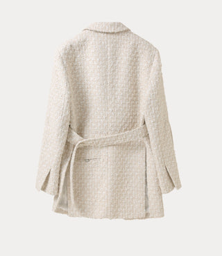 Elèa Tweed Oversized Blazer