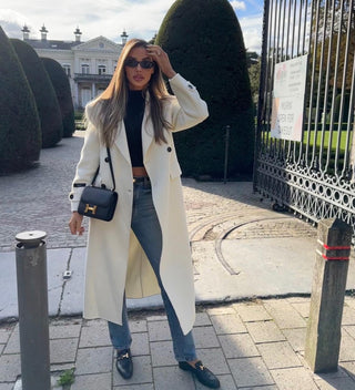 Léonie Wool Coat Cream