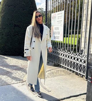Léonie Wool Coat Cream