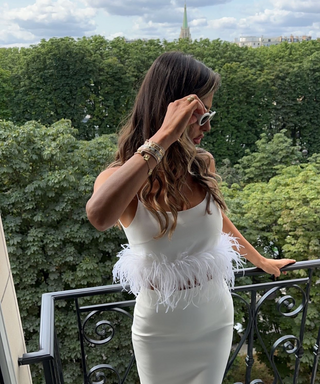 Mirabele Top White