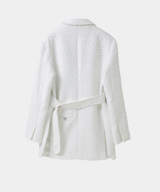Elèa Tweed Oversized Blazer