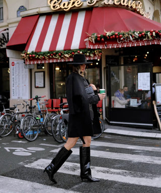 Black Louise Coat