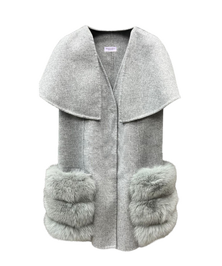 Théresé Coat Gray