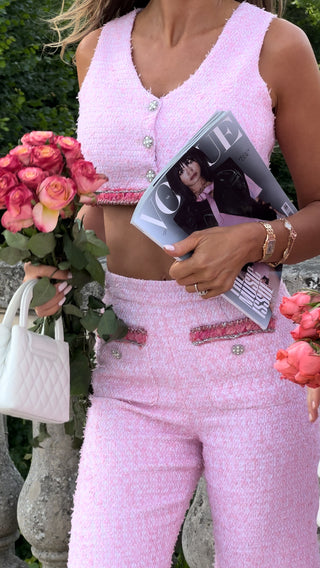 Éléanor Vest Pink