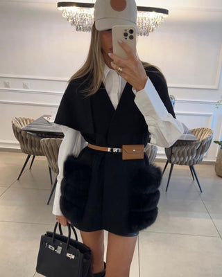 Théresé Coat Black